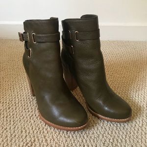 Women’s Joie Stack Heel Ankle Booties!